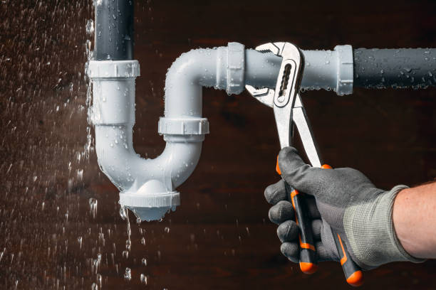Professional Leak Detection technician working in Flensburg, MN